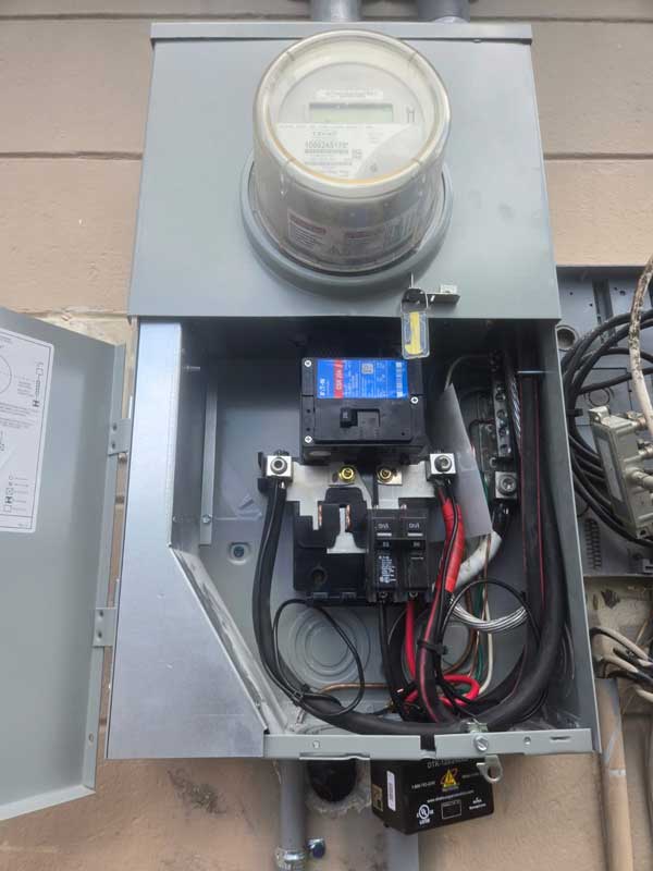 Main service upgrade